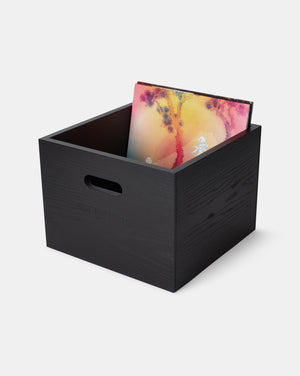 WOODEN CRATE (BLACK)