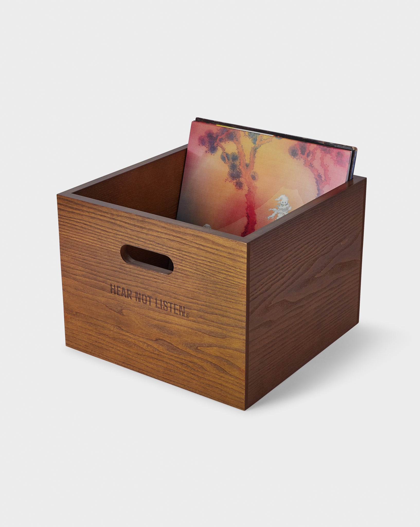 WOODEN CRATE (BROWN)